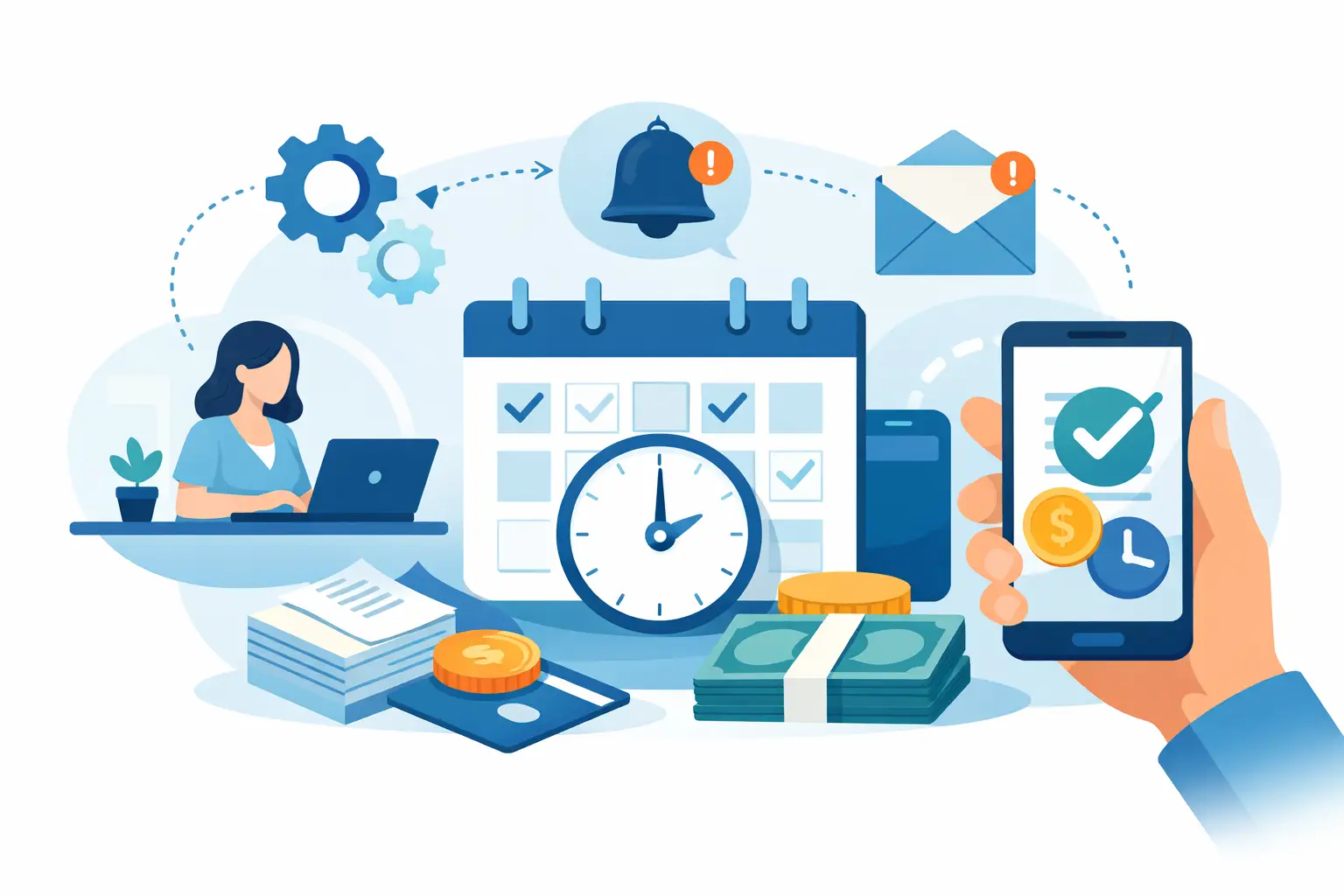 Como automatizar lembretes de pagamento