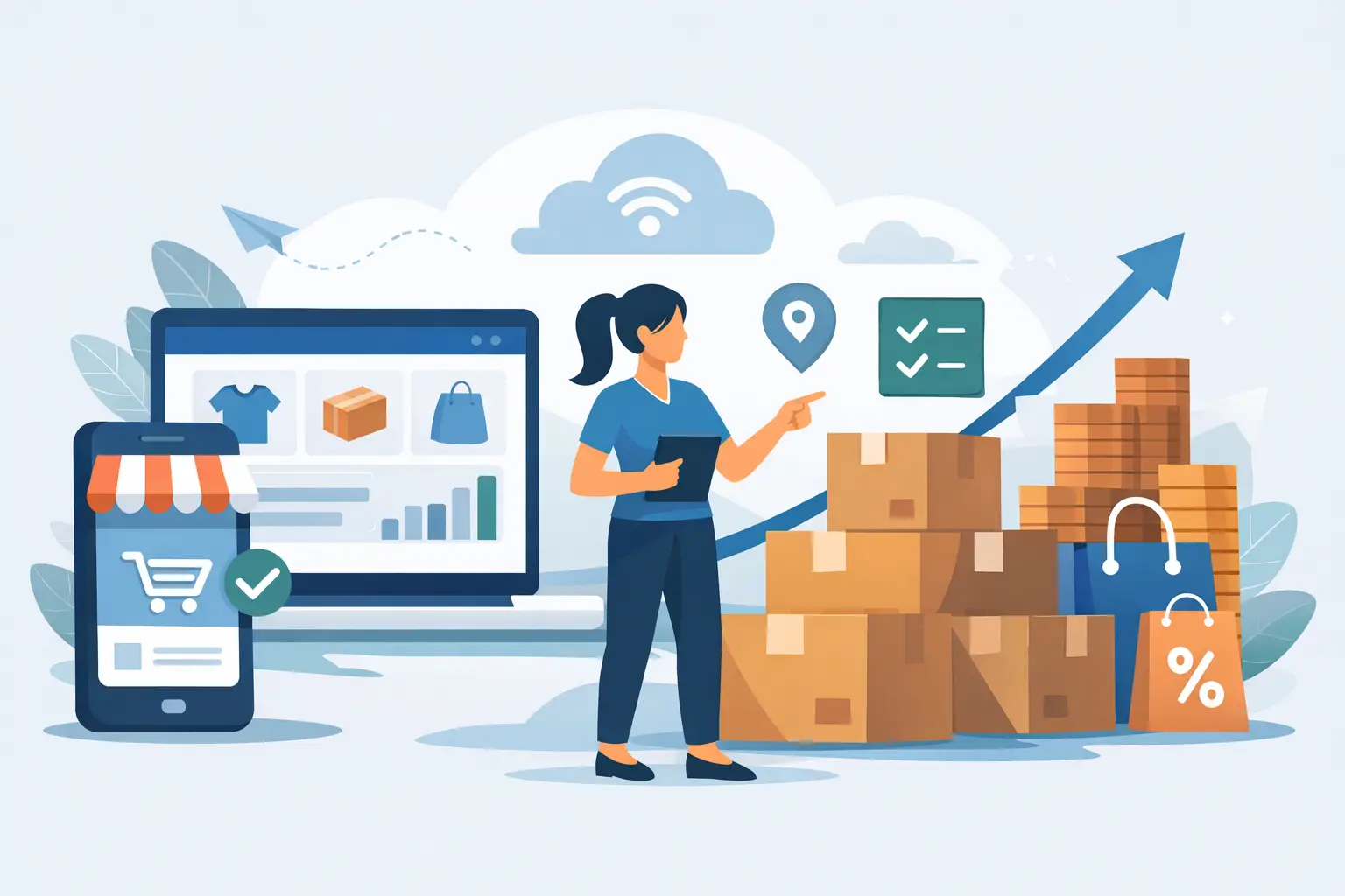 Sistema para controlar estoque online que vende mais