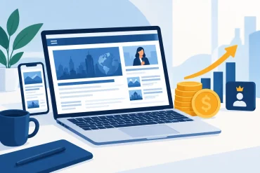 Recursos de portal jornalístico que geram receita