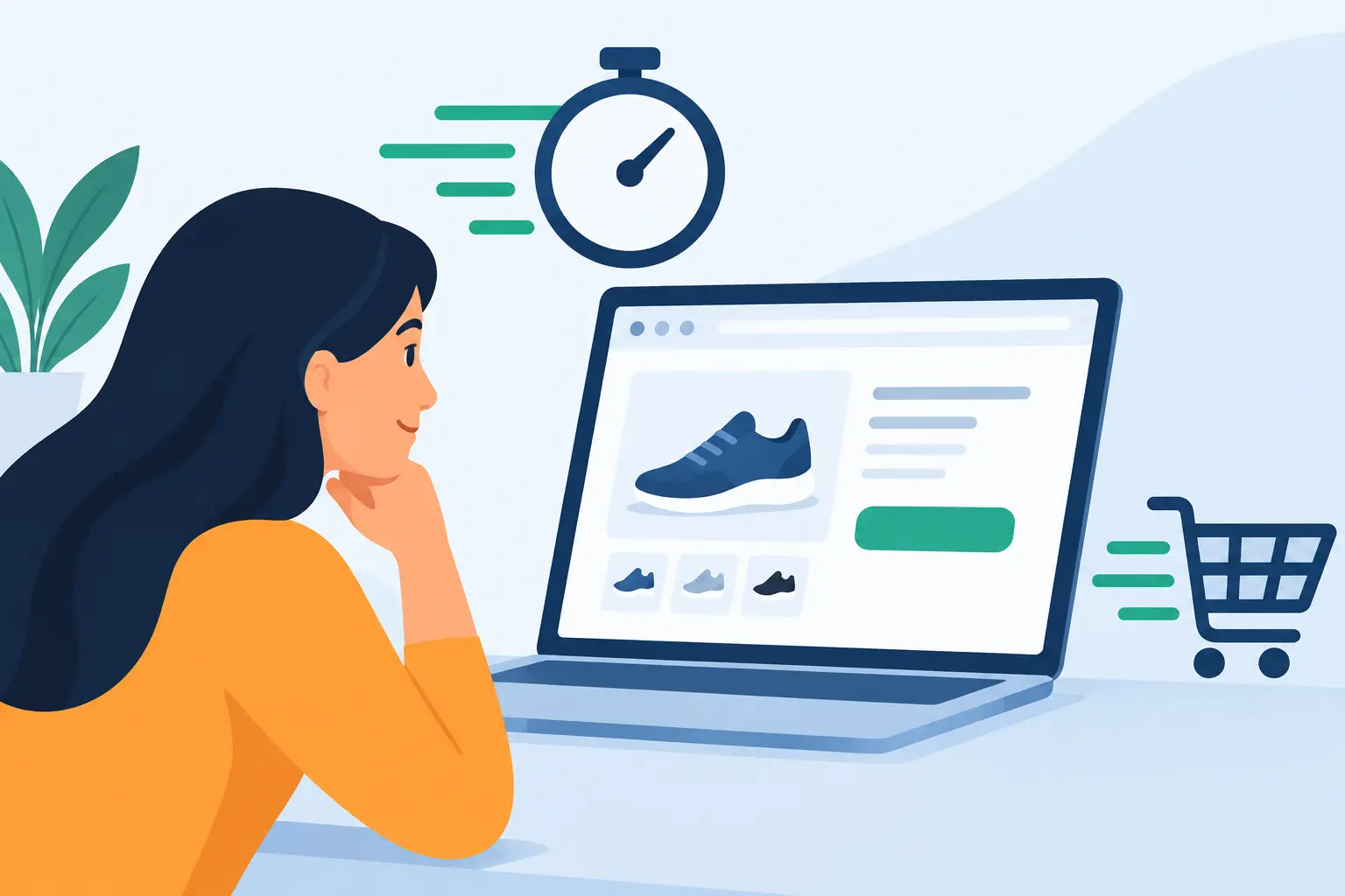 Sites rápidos: vendas começam antes do clique