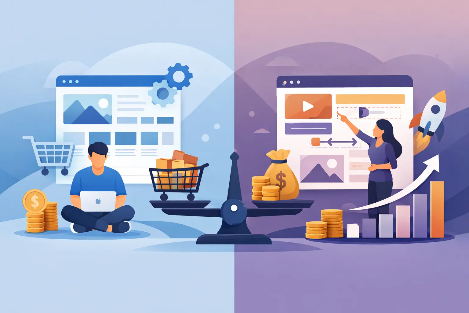 WordPress ou site personalizado: qual vende mais?